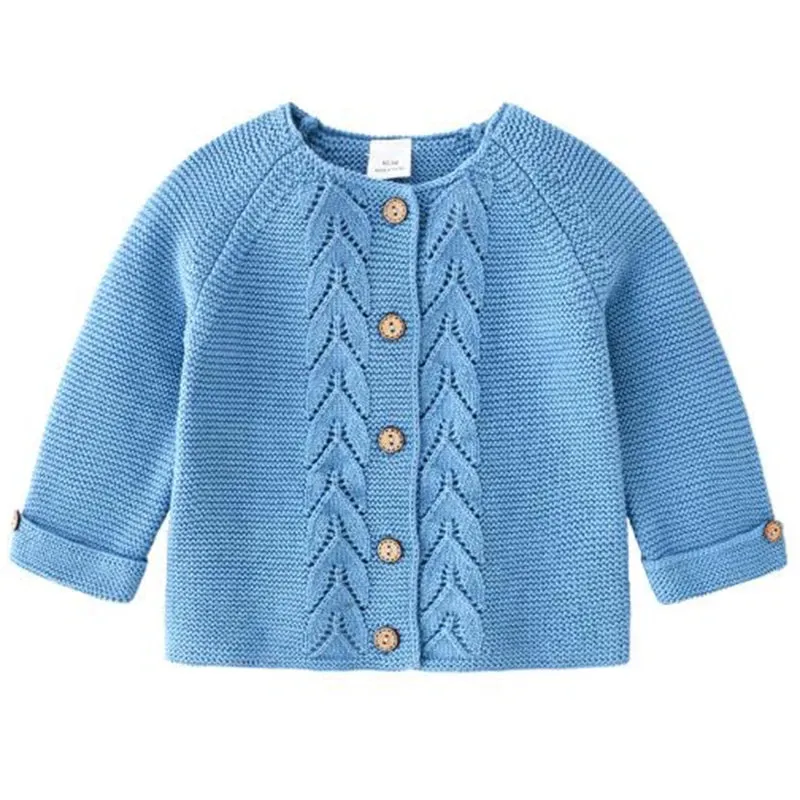 2022 Kids Jacket Handsome Baby Boys Knitting Sweaters Children Clothing Girls Cardigan Baby Spring Autumn Outfit Coat Costumes