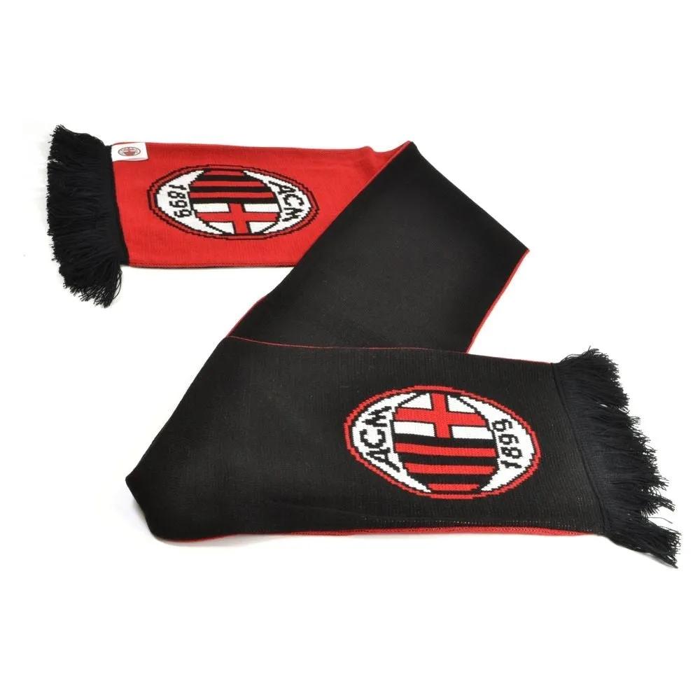 AC MILAN JACQUARD SCARF FLIP SIDE