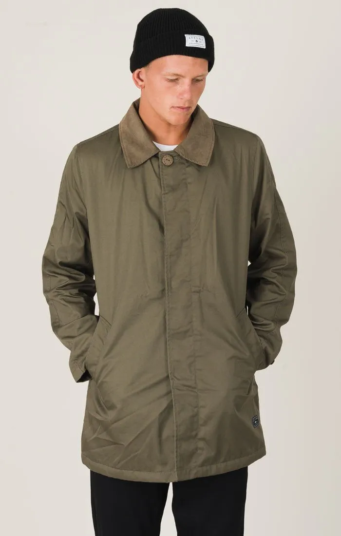 Afends Mens Bloom - Trench Coat