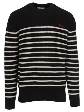 AMI Striped Crewneck Jumper