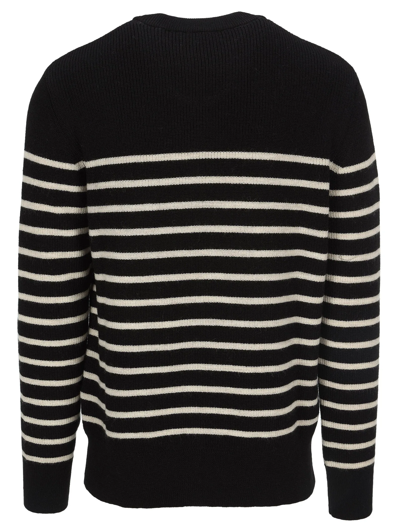 AMI Striped Crewneck Jumper