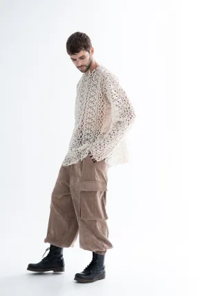 Ayat Cargo Pants Beige