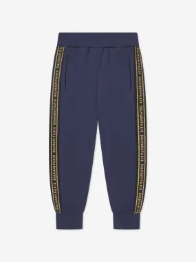 Balmain Boys Logo Joggers in Navy