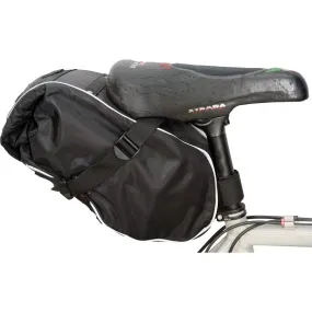 Banjo Brothers Waterproof Saddle Trunk: Black