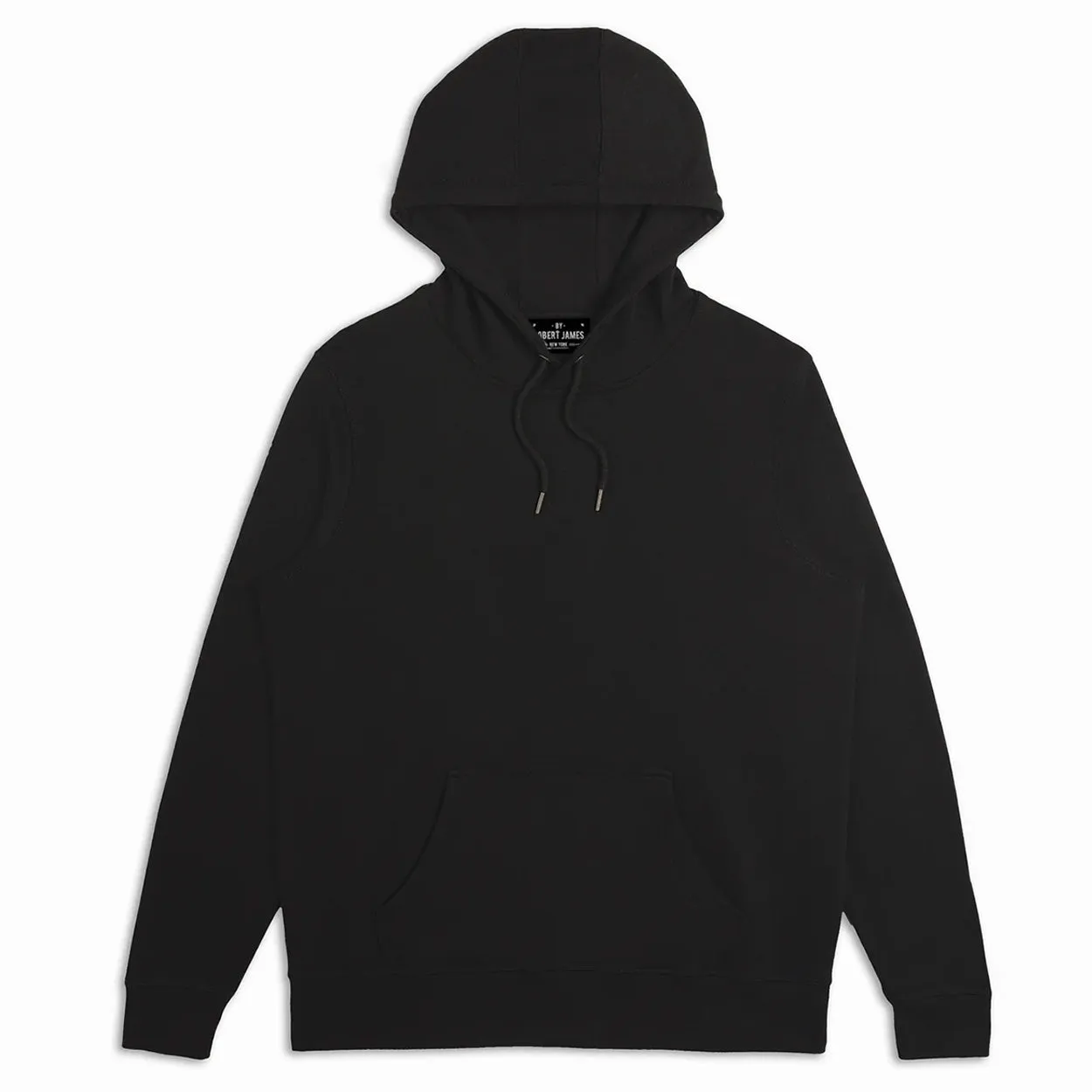 BRJ  Prince- Organic Pima French Terry Hoodie // BLACK - Luxury Hoodie