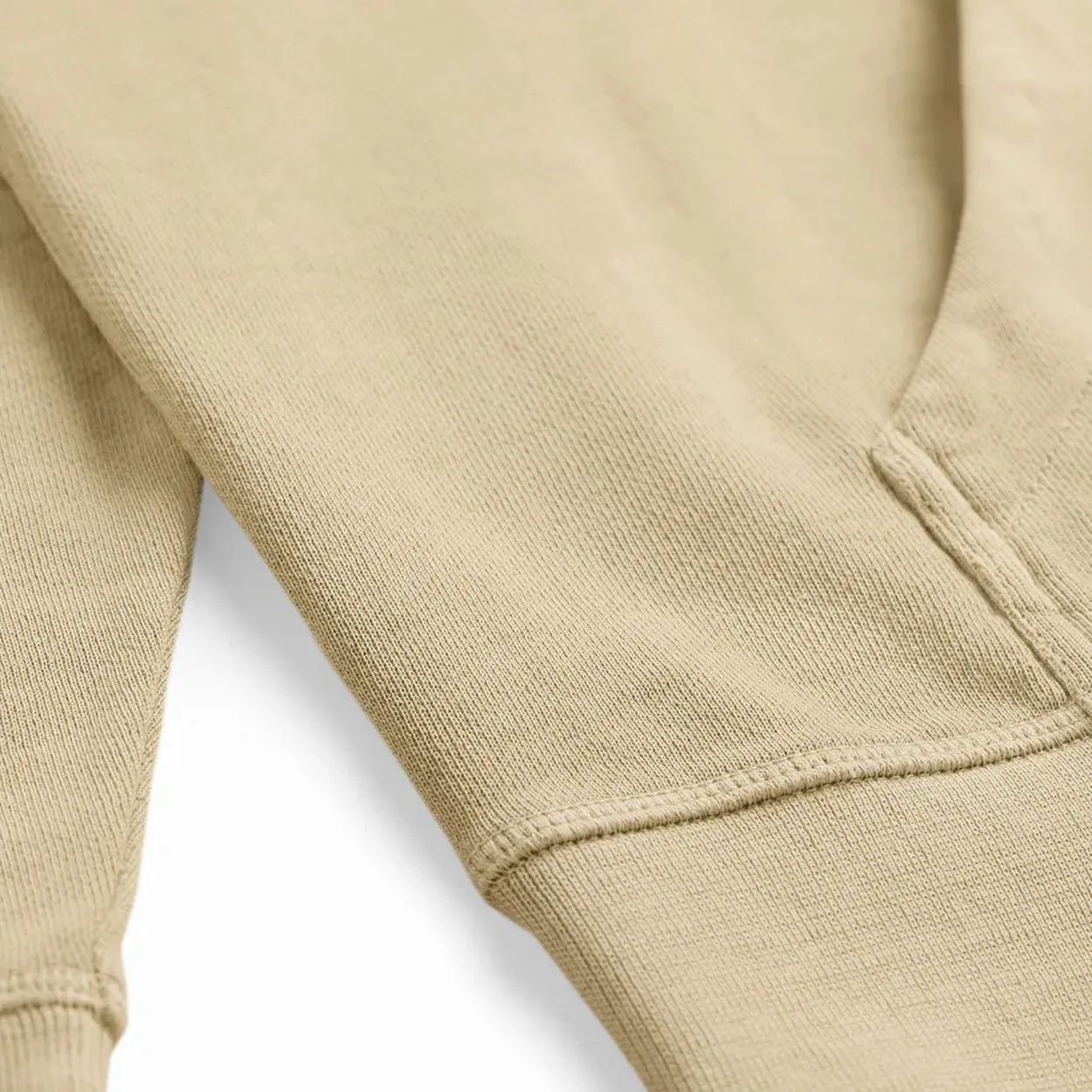 BRJ  Prince- Organic Pima French Terry Hoodie //   DUNE - Luxury Hoodie