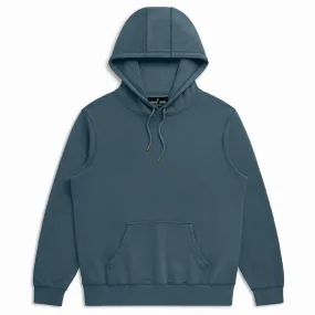 BRJ  Prince- Organic Pima French Terry Hoodie //   STEEL BLUE - Luxury Hoodie