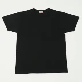 Buzz Rickson's Loopwheel Pocket Tee - Black