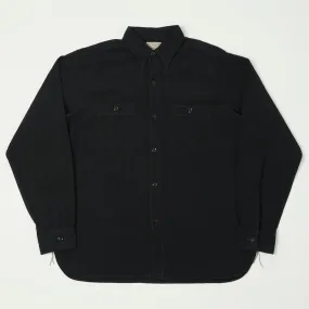 Buzz Rickson's x William Gibson Chambray Work Shirt - Black