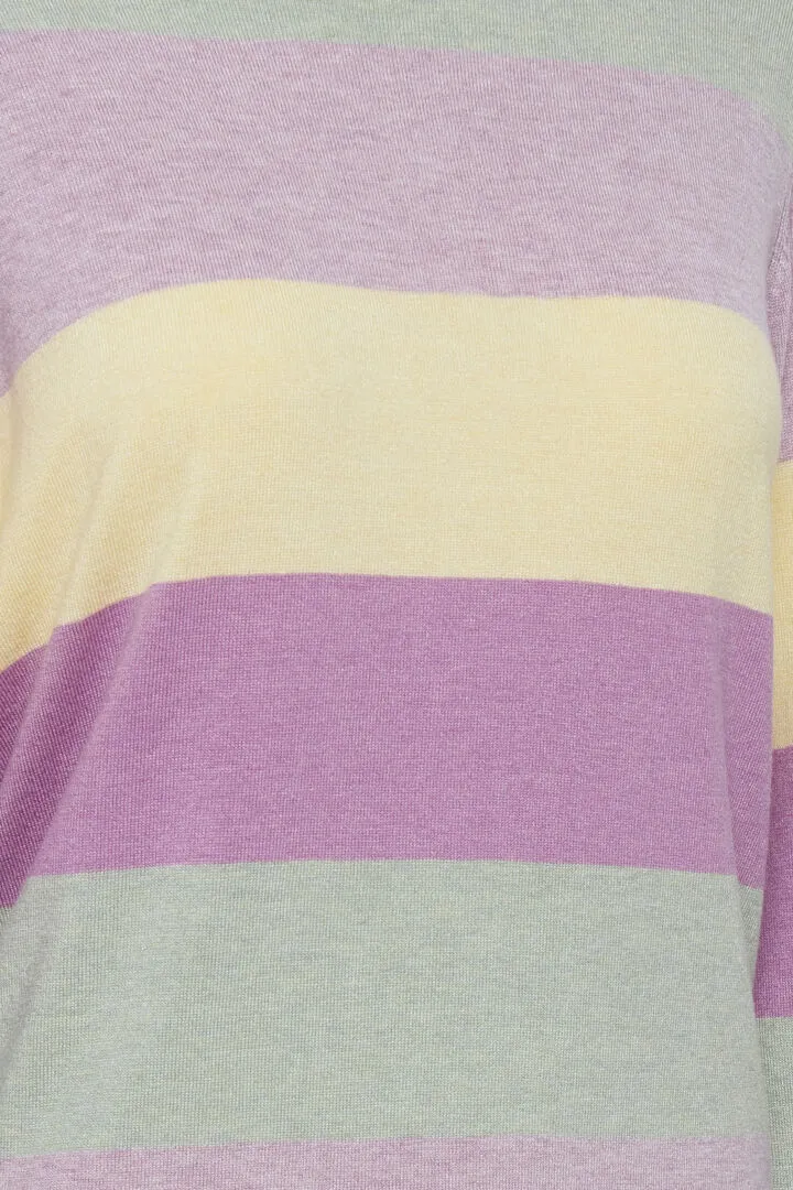 Byoung Bymmpimba Jumper In Crocus Stripe