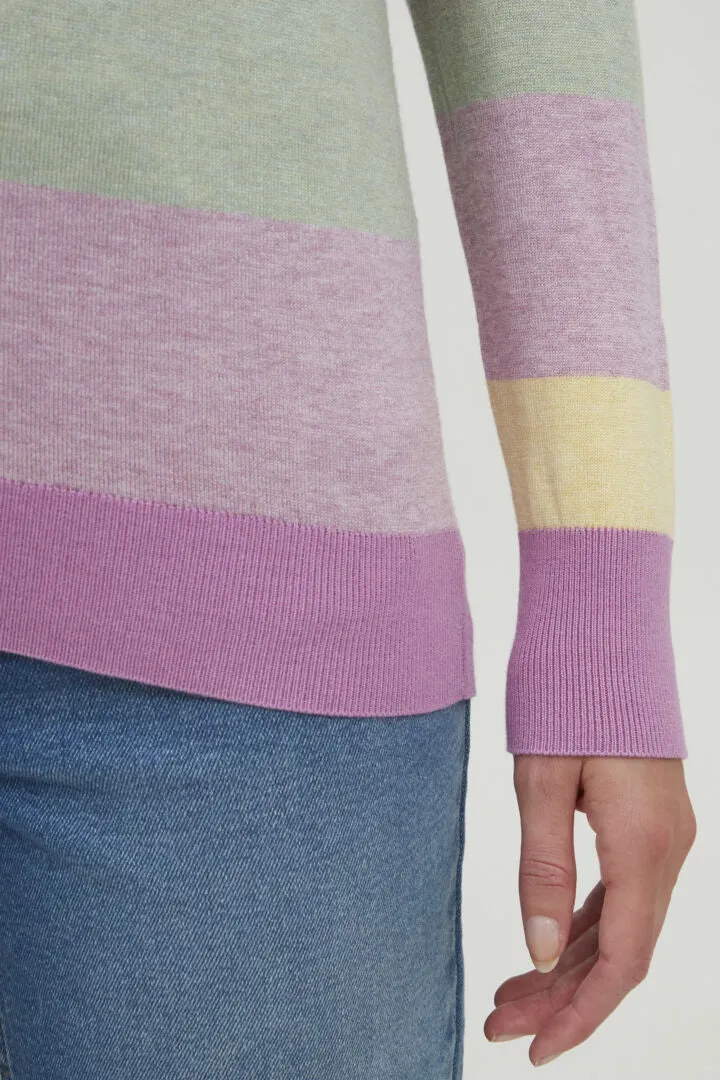 Byoung Bymmpimba Jumper In Crocus Stripe