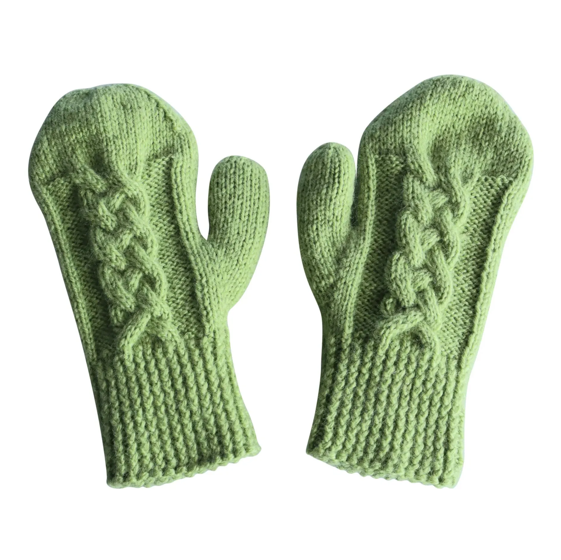 Cable Mittens