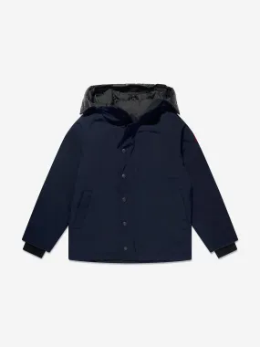 Canada Goose Kids Logan Parka in Navy