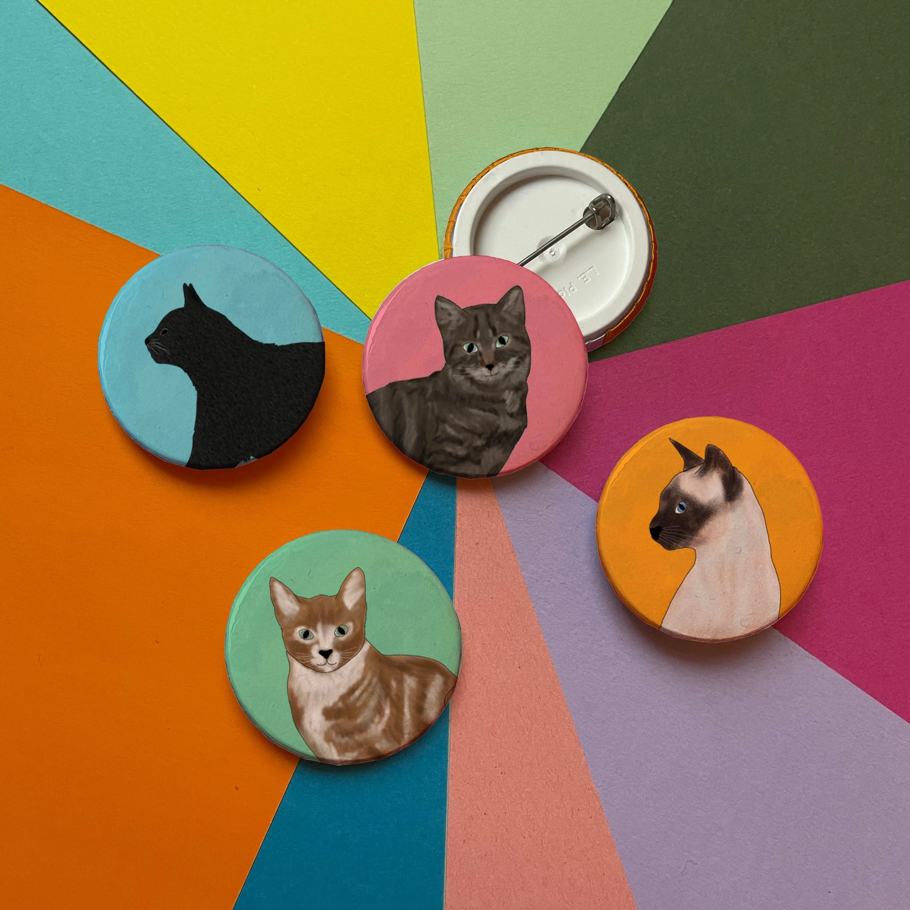 Cats - Button Badge