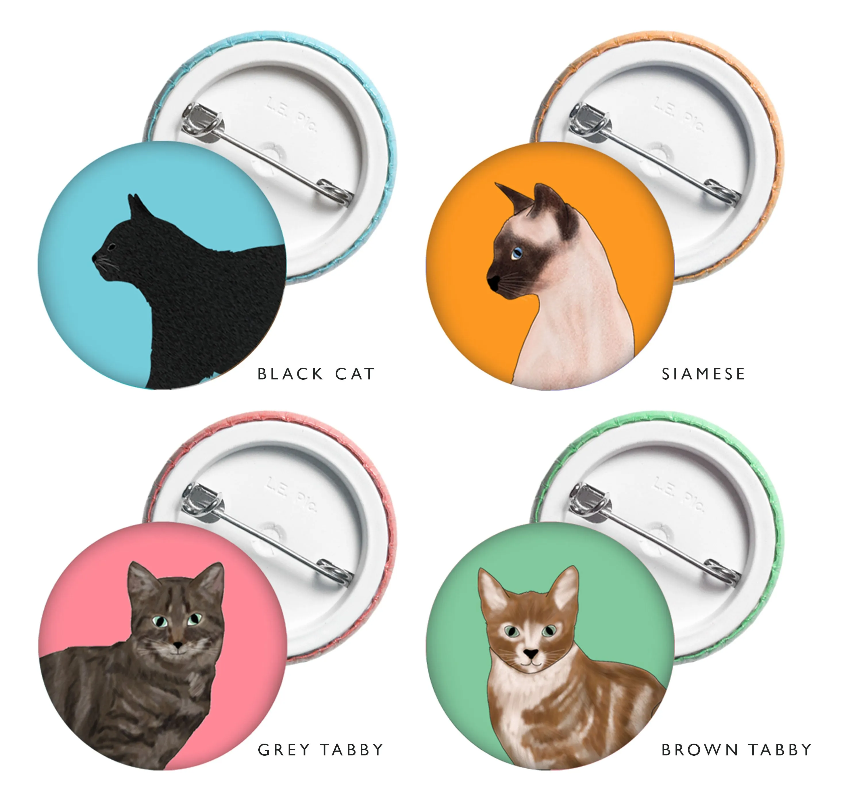 Cats - Button Badge