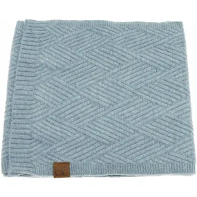 C.C HEATHERED SCARF (STEEL BLUE)