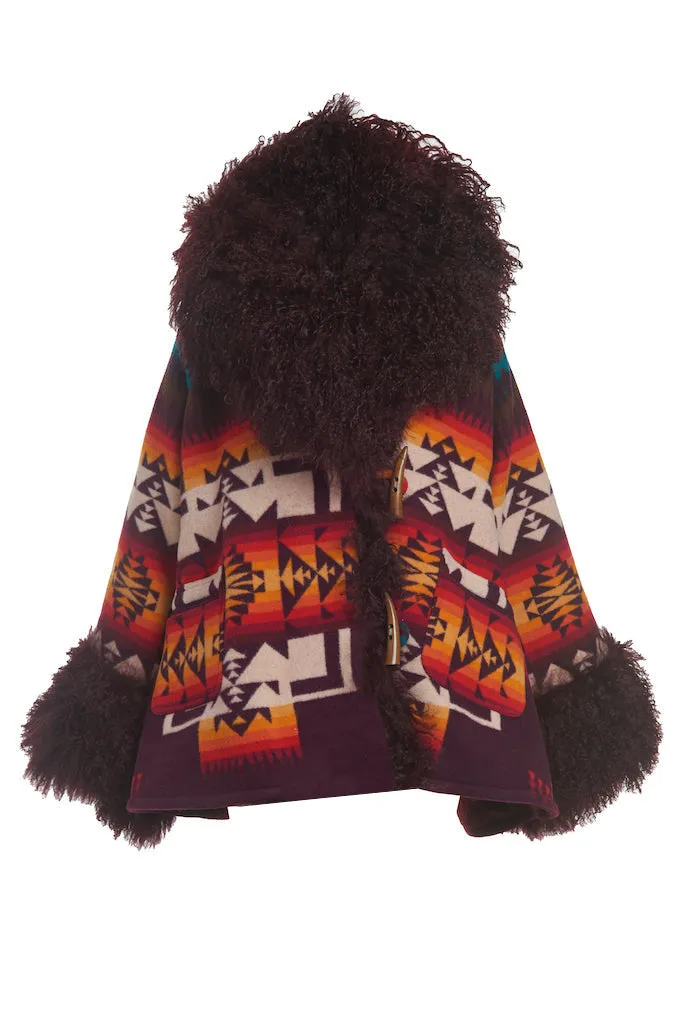 Chief Joseph Shearling Cloak