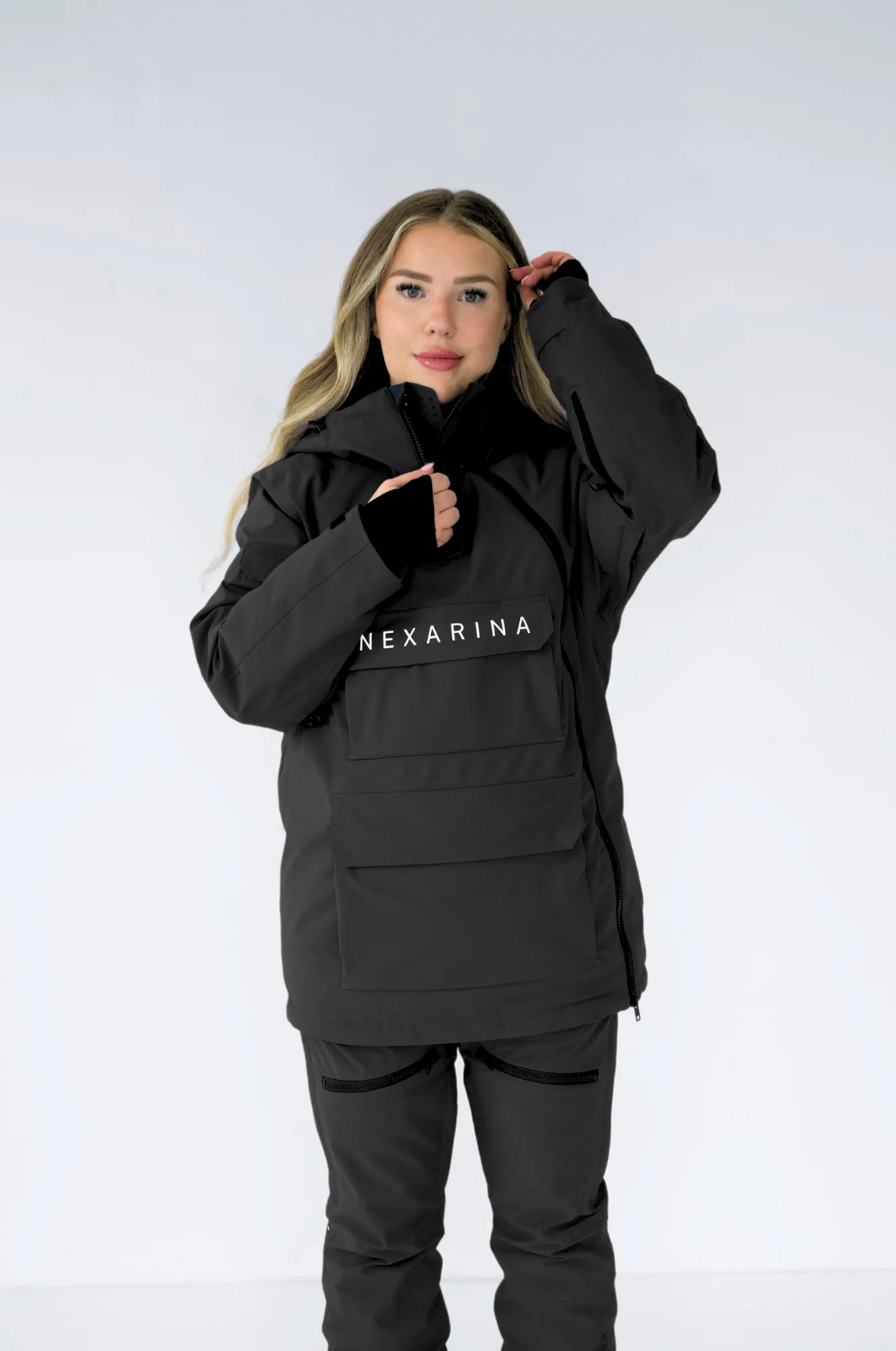 Classic Black Indy Snow Jacket