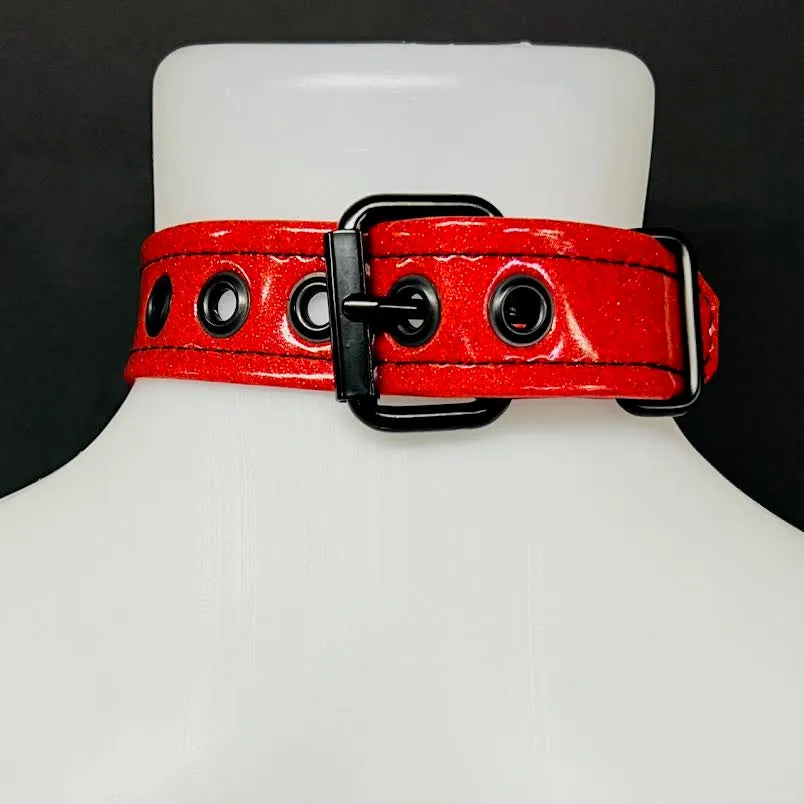 Collar Vinyl - Small/Medium (Red)