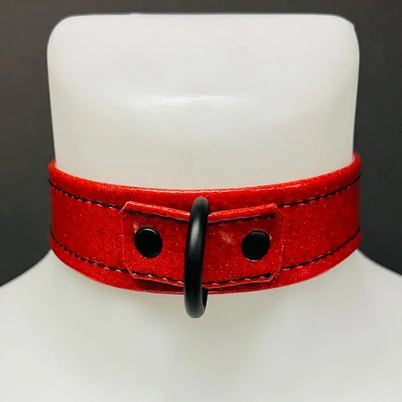 Collar Vinyl - Small/Medium (Red)