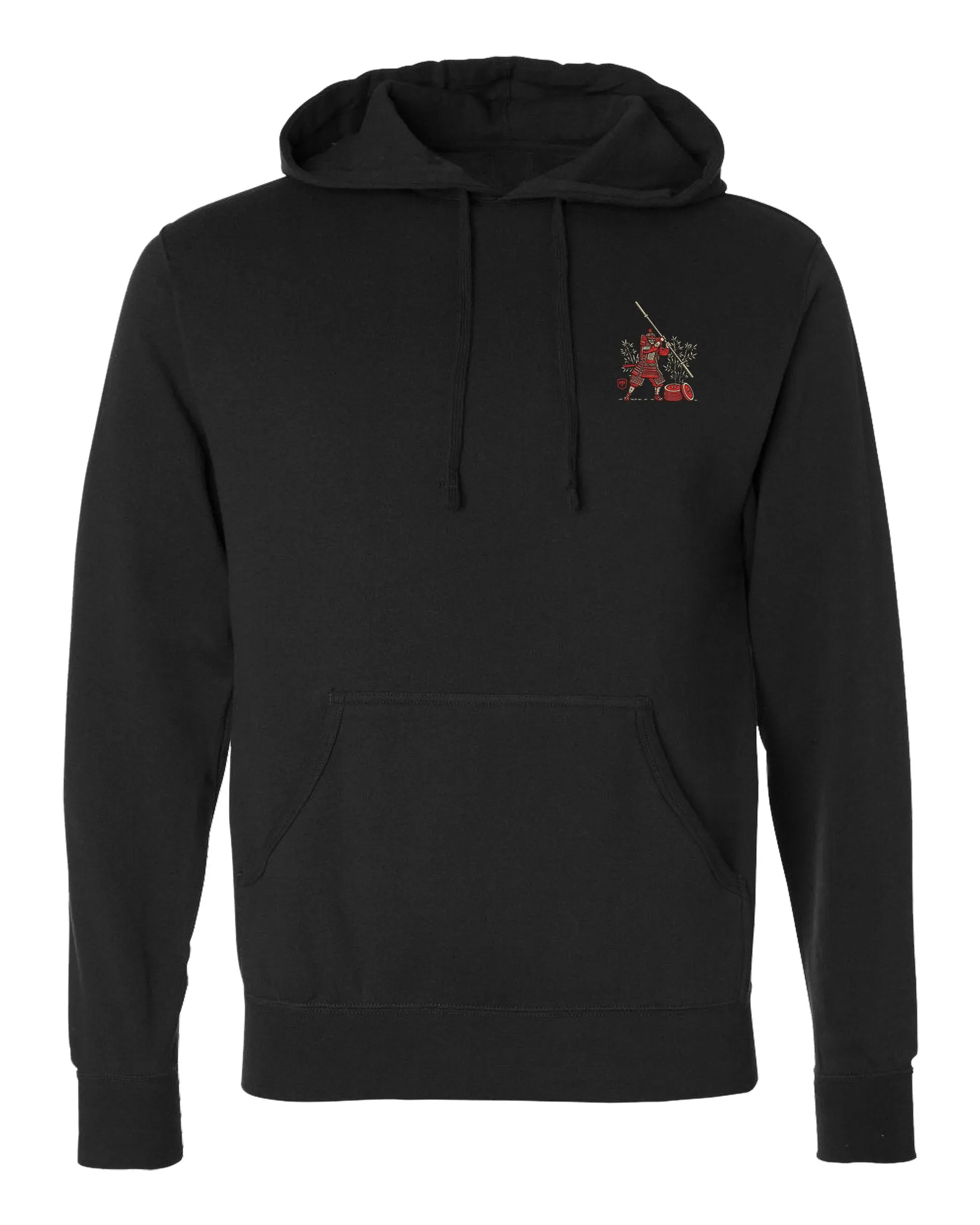 Conquer - Way of the Samurai - on Black Pullover Hoodie