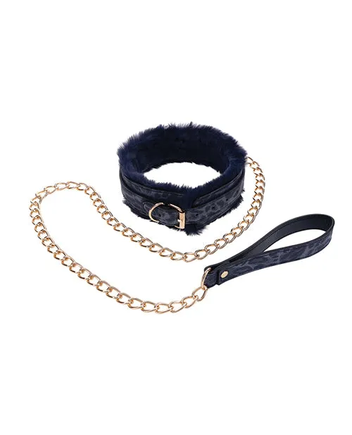 Cougar Fur Collar & Leash