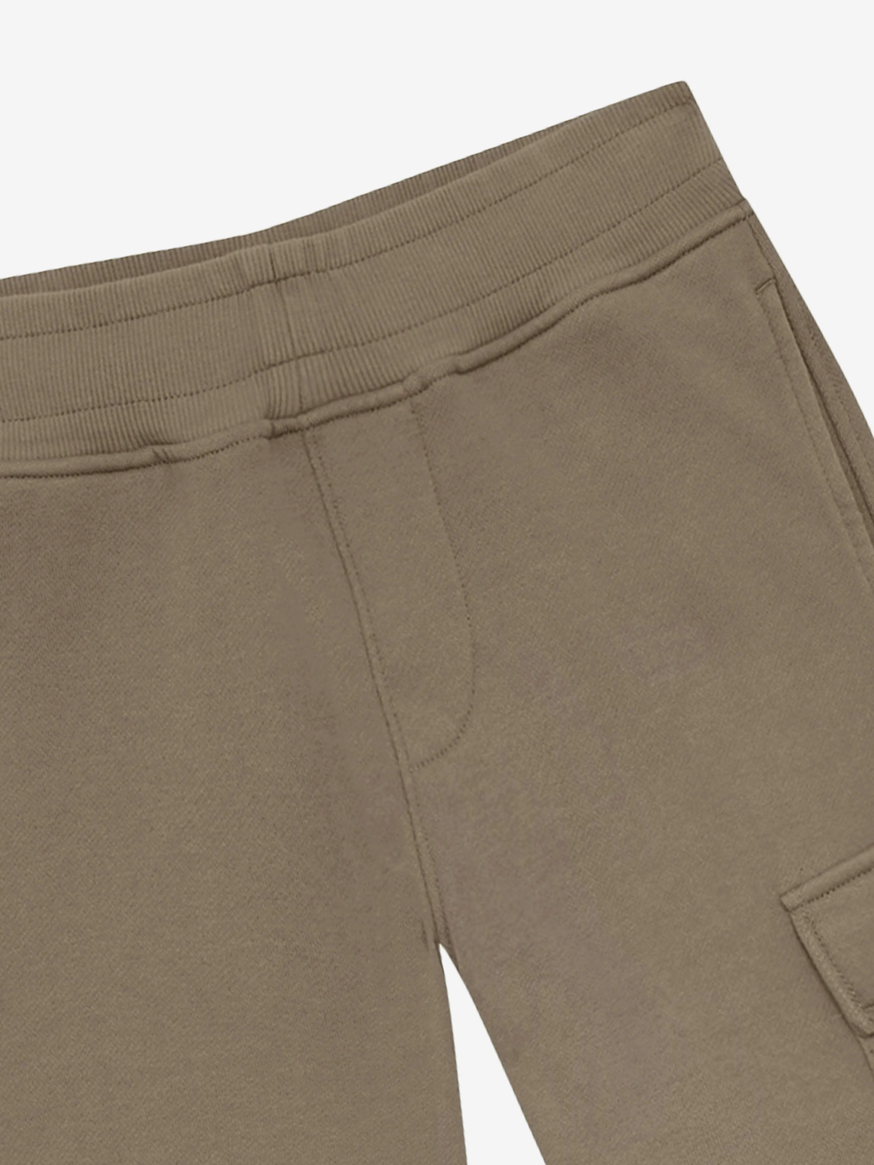 C.P. Company Boys Cargo Joggers in Brown