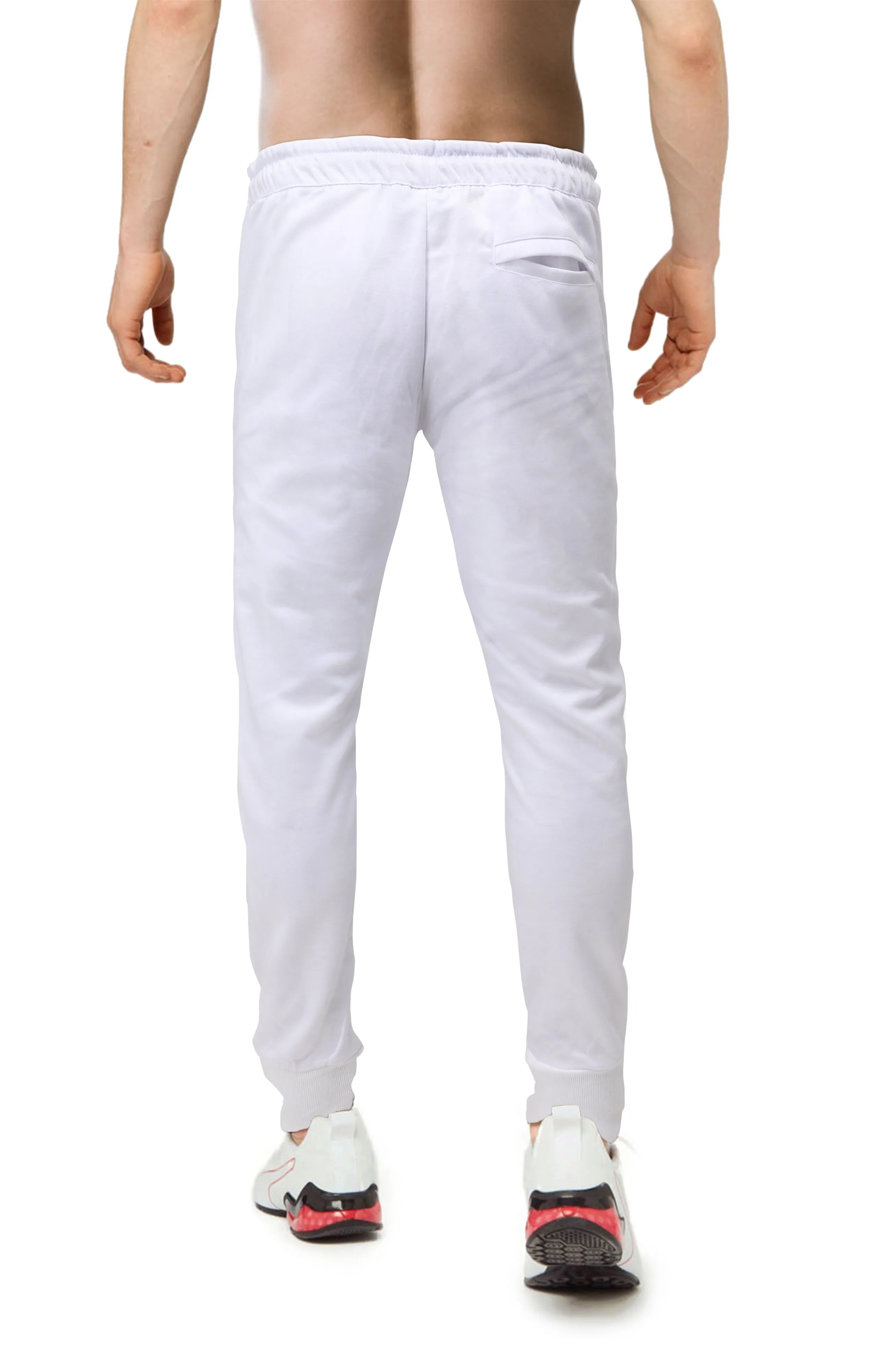 Cultura Men's Zip Pocket Fleece Jogger Sweatpants