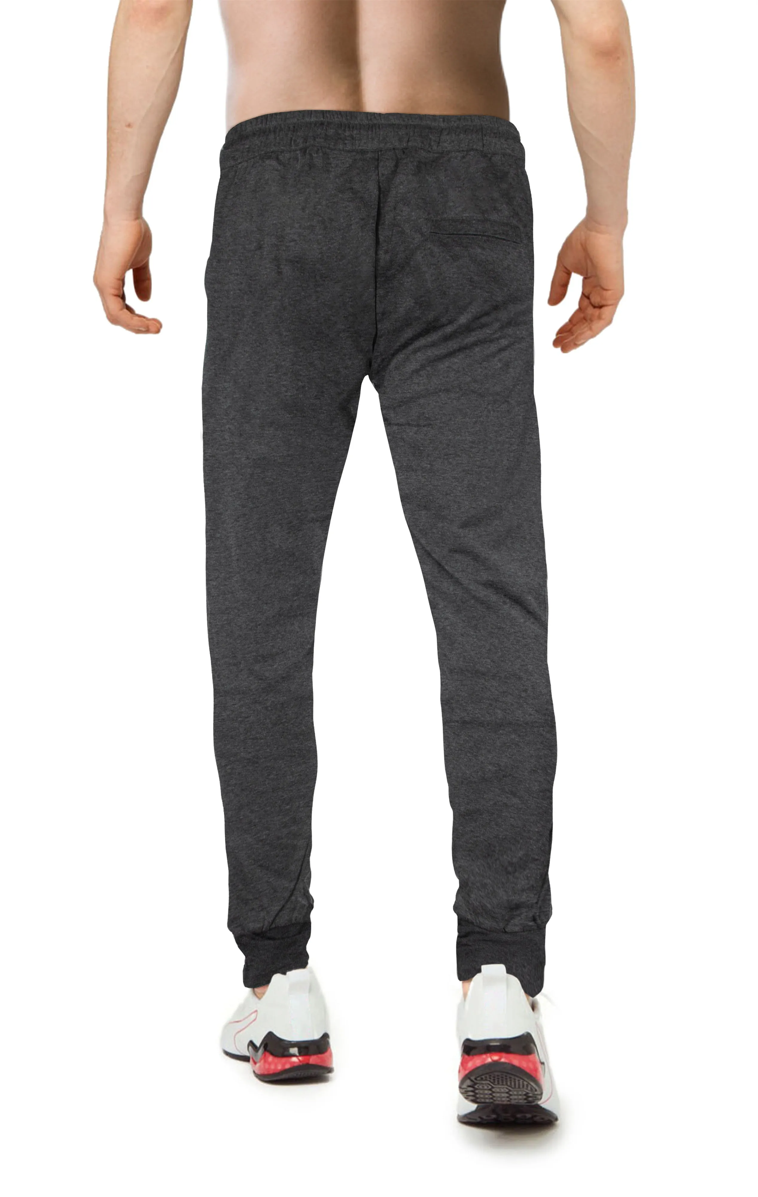 Cultura Men's Zip Pocket Fleece Jogger Sweatpants