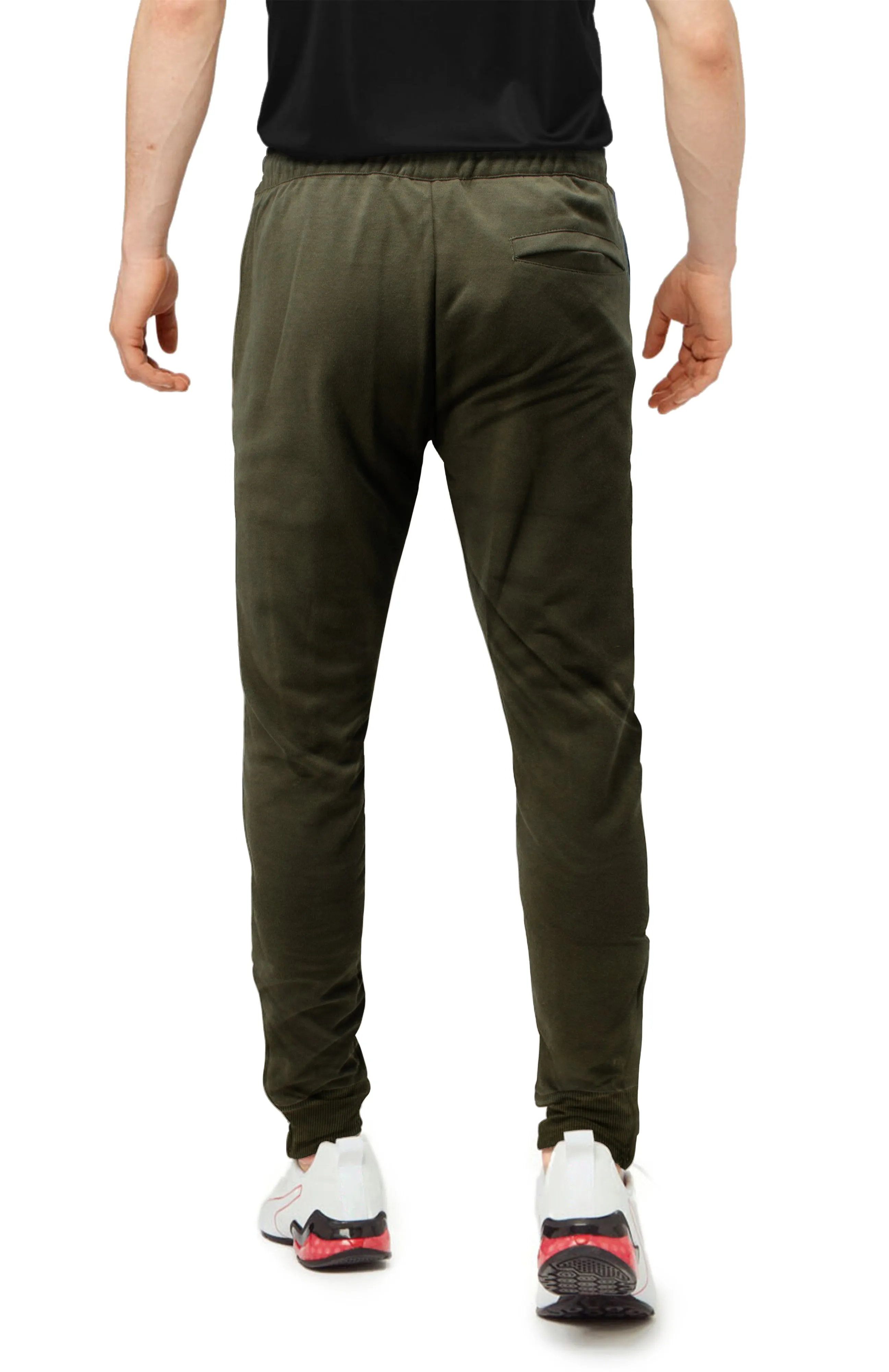 Cultura Men's Zip Pocket Fleece Jogger Sweatpants