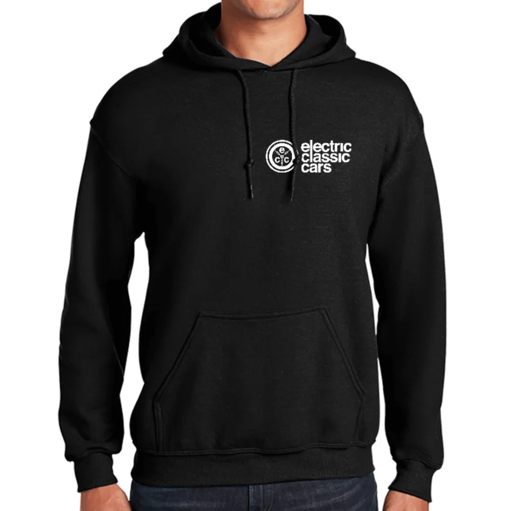 Electric Classic Cars DeLorean - Unisex Black Hoodie