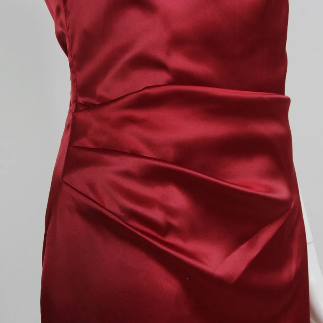 Eve Wine Red Bodycon Dress