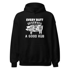 Every Butt Needs A Good Rub Blended Cotton Midweight Unisex Pullover