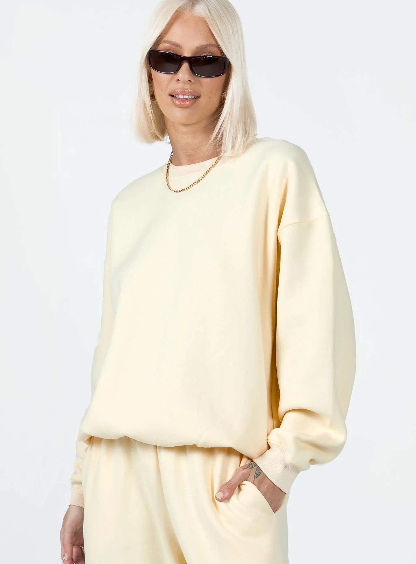 Everyday Dreaming Sweatshirt Beige