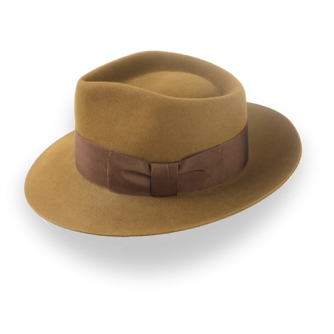 Exquisite 1940s Inspired Luxury Men's Fedora  | The Shadows