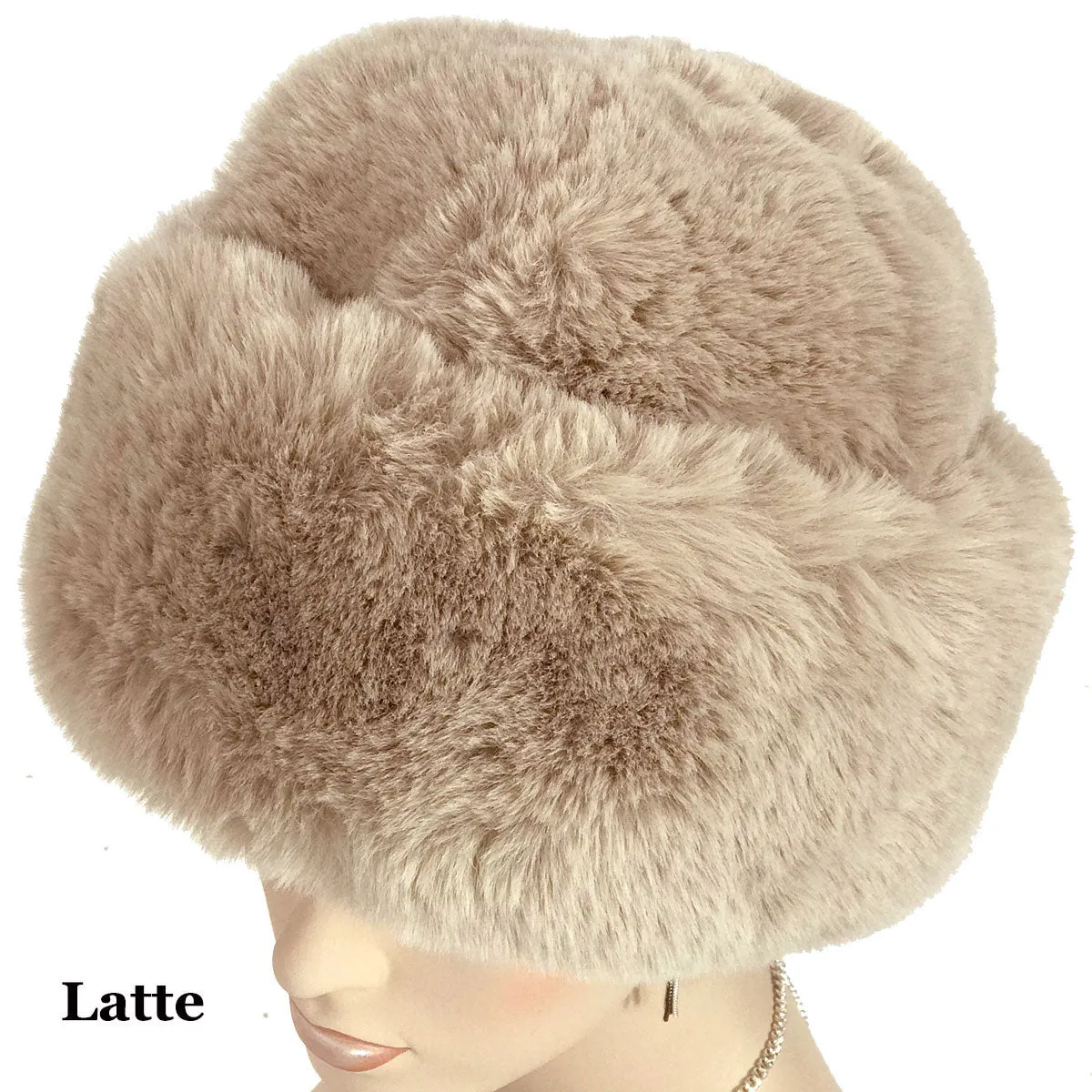 Faux Rabbit Cossack Hat