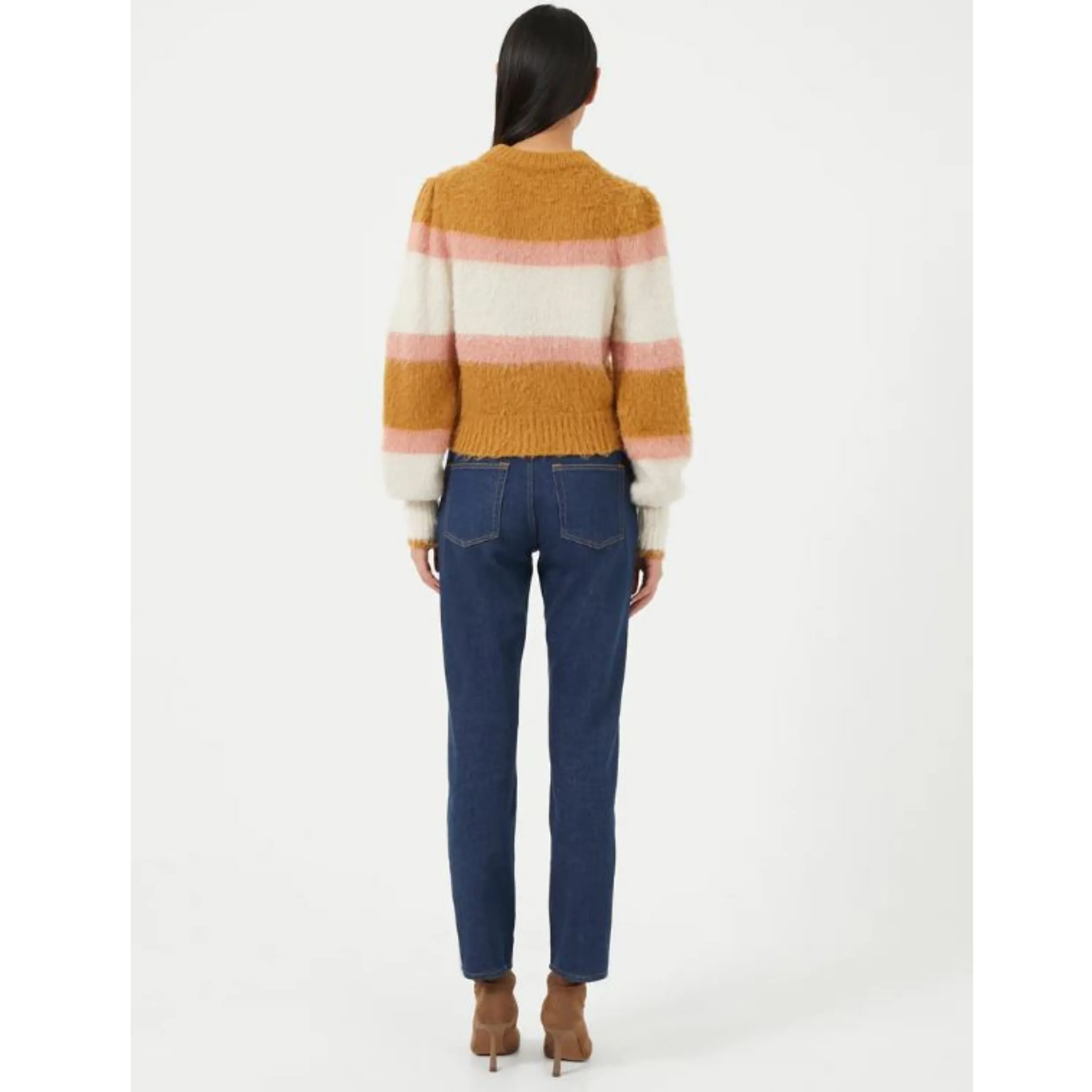 French Connection Moli Brushed Stripe Knit 78TOD