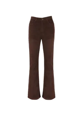 FRNCH Beth Brown Corduroy Pants