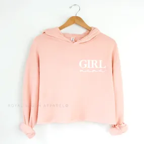 Girl Mama Independent Crop Hoodie