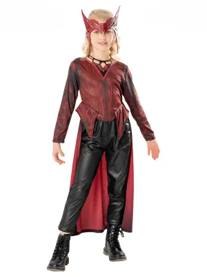 Girls Costume - Dr Strange 2 Scarlet Witch Costume