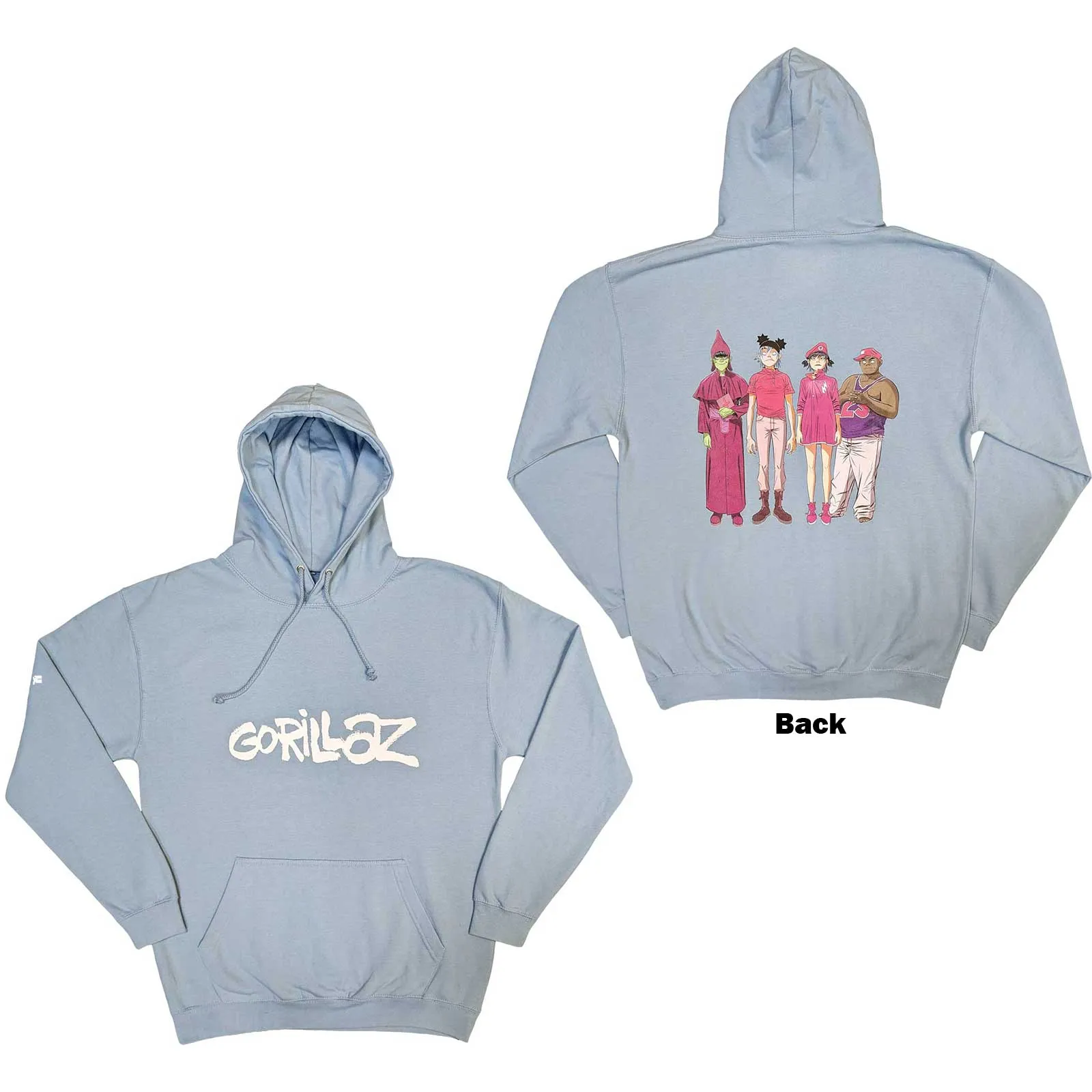 Gorillaz Mens / Unisex Hoodie - Cracker island