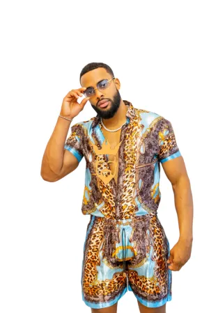 Guy's Luxury Silk Dress Set Outfits - Elevate Your Style with Unmatched Comfort and Custom Fit