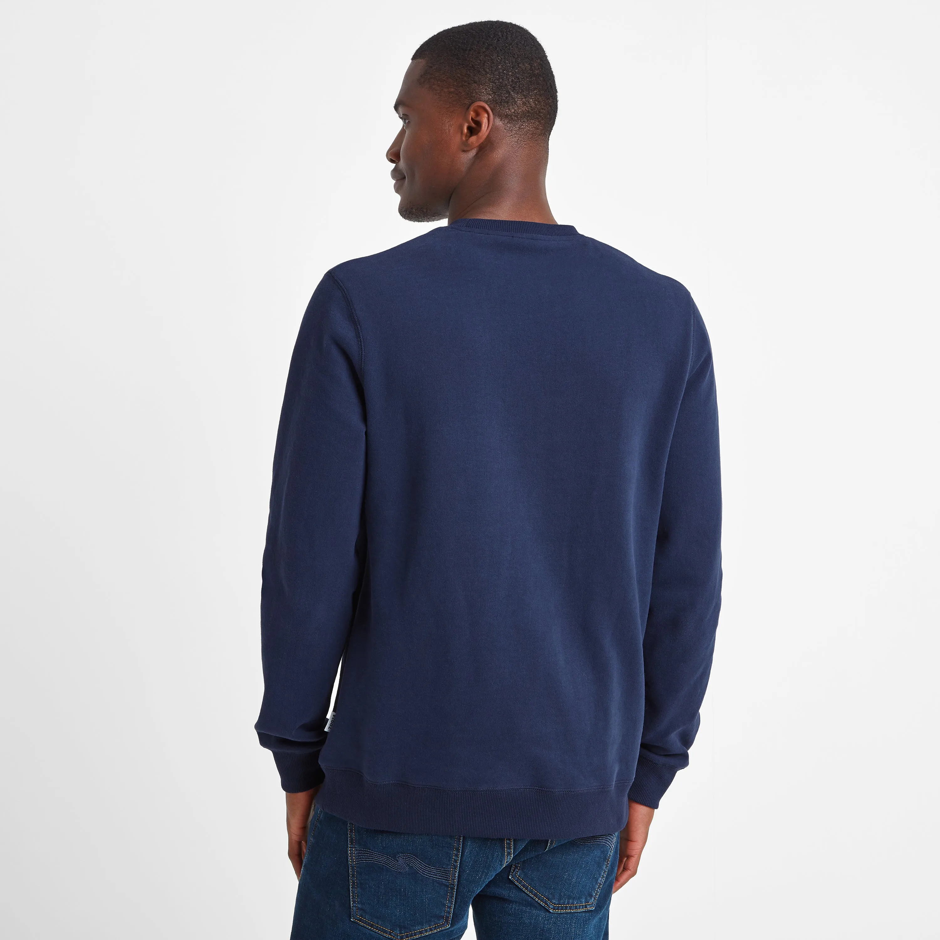 Hawnby Mens Sweat - Dark Marine