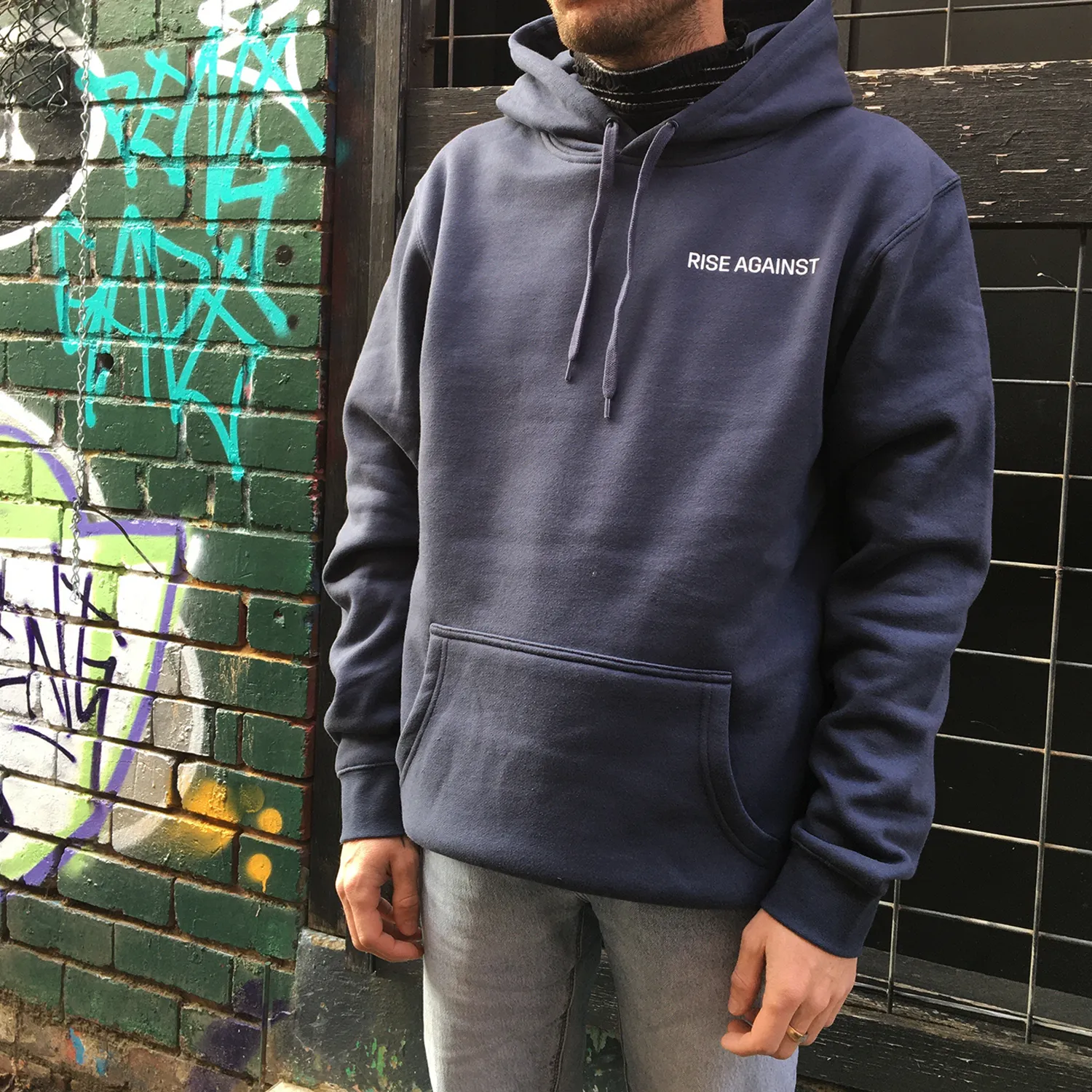 Heartfist Pullover Hoodie (Petrol Blue)