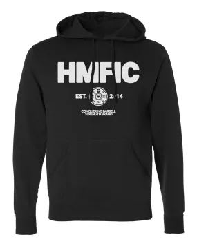 HMFIC - on Black Pullover Hoodie