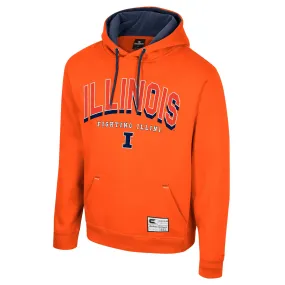 Illinois Fighting Illini Adult Orange Sweatshirt Hoodie