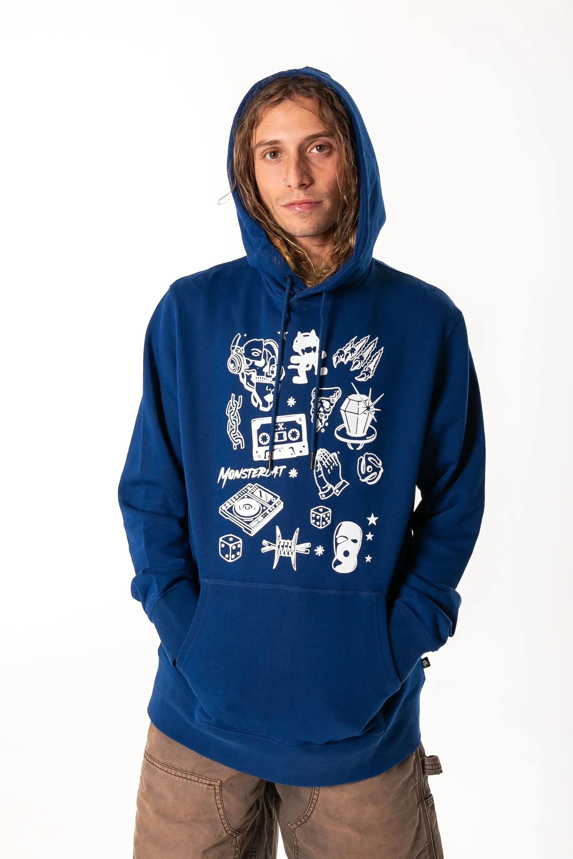 INKED - Indigo Pullover Hoodie