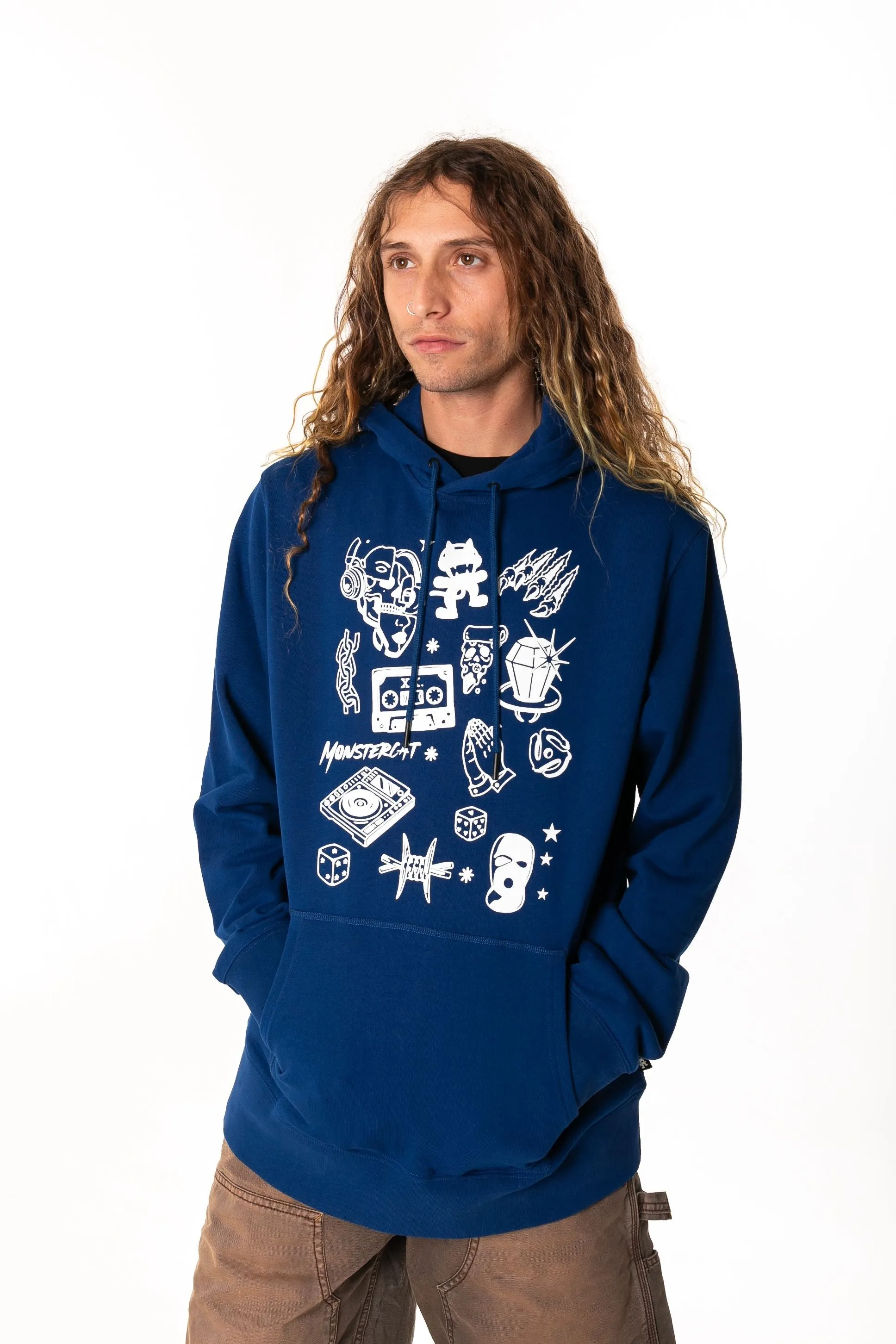 INKED - Indigo Pullover Hoodie