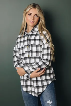 Kaithyn  Plaid Shacket