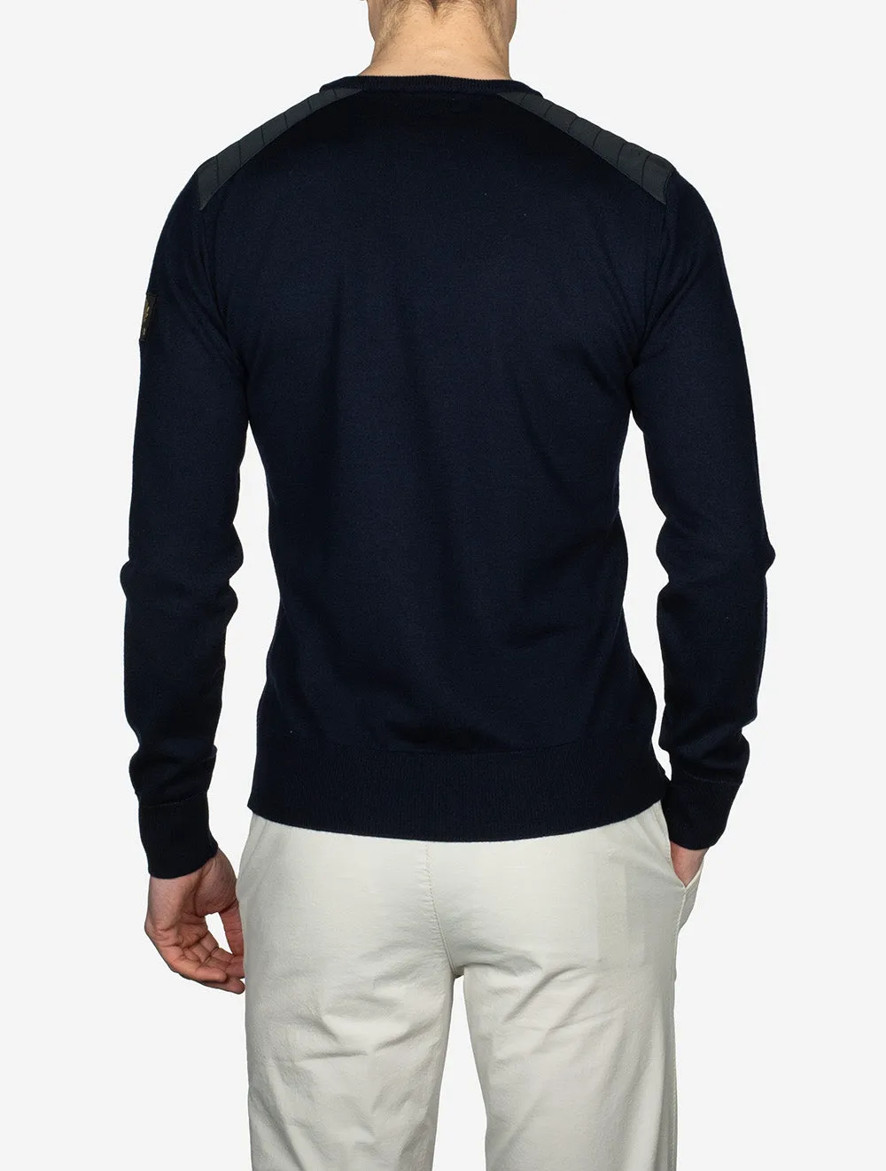 Kerrigan Crewneck Jumper Washed Navy